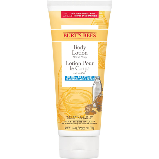 Burt's Bees Naturally Nourishing Milk & Honey Body Lotion (170g)