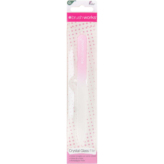 Brushworks Crystal Glass File