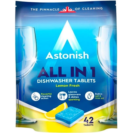 Astonish Lemon Fresh Diskmedeltabletter - 42 st