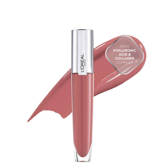 L'Oreal Paris Brilliant Signature Plumping Lip Gloss 7ml (Various Shades) - 412 Heighten