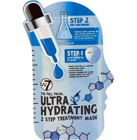 W7 2-Step Ultra Hydrating Sheet Mask