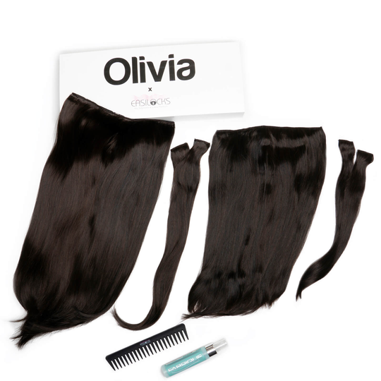 Olivia X Easilocks Straight Collection (Various Options) - Dark Chocolate