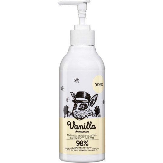YOPE Core Hand/Body Lotion Vanilla & Cinnamon 300 ml