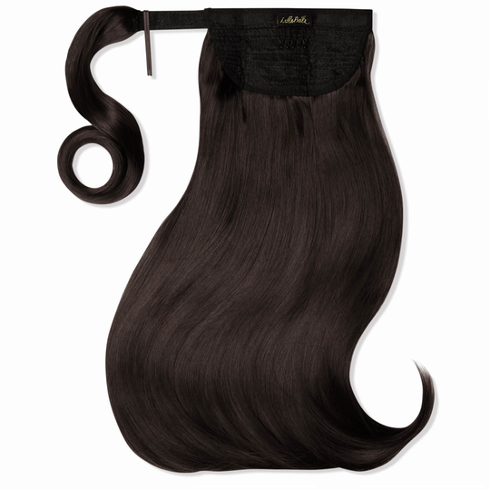 LullaBellz Mini Grande 18 90S Bounce Wraparound Pony (Various Shades) - Dark Brown