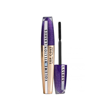 L'Oreal Volume Million Lashes Mascara Top Coat Glitter Gel Transparent Glitte