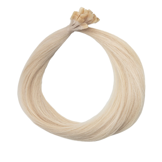 Rapunzel of Sweden Nail Hair Premium Straight 50 cm 10.10 Platinum Blo
