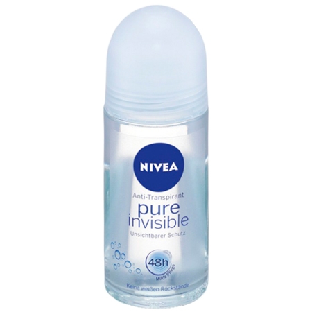 Nivea Pure Invisible Deo Roll-On - 50 ml