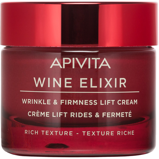 APIVITA Wine Elixir Wrinkle & Firmness Lift Cream Rich Texture 50 ml