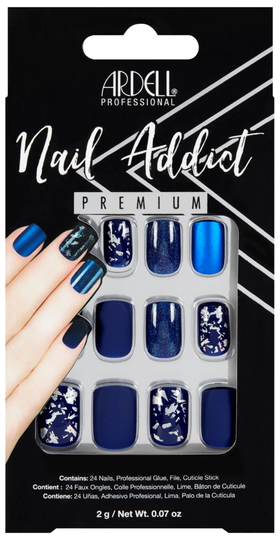 Nail Addict Artifical Nails Matte Blue