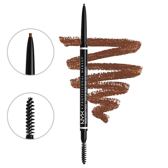 NYX Professional Makeup Micro Brow Pencil (olika nyanser) - Ash Brown