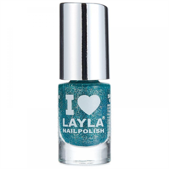 Layla I love Layla Nagellack Glitty Green