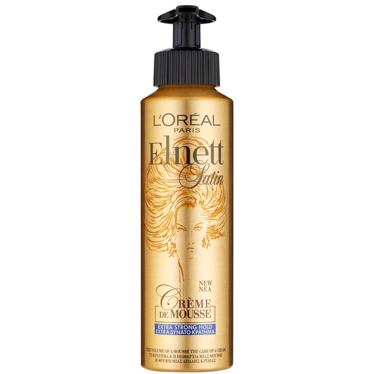 L'Oréal Paris Elnett Satin Extra Strong Hold Crème Mousse 200 ml