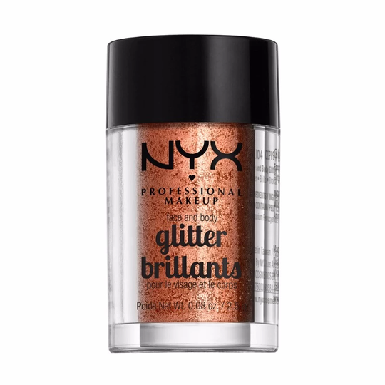 Face & Body Glitter Copper