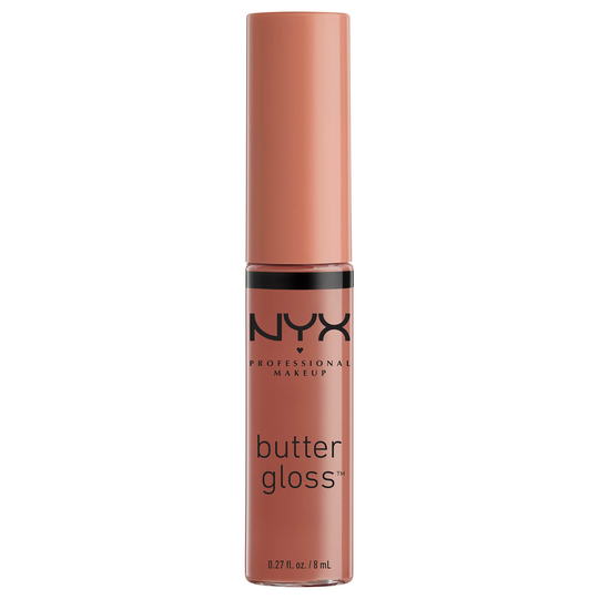 NYX Professional Makeup Butter Gloss (olika nyanser) - Praline - Deep Nude