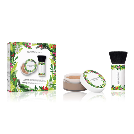 Original Foundation & Brush Duo Gift Box Fairly Light