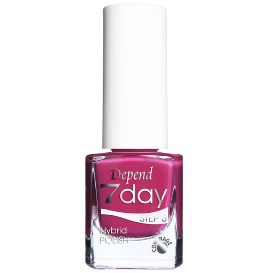 7 Day Hybrid Nail Polish 7096 Wild Berries