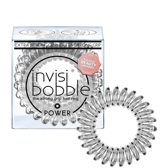invisibobble Power Hair Tie (3-pack) - Crystal Clear
