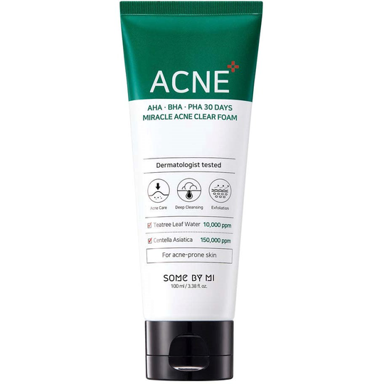 SOME BY MI Aha-Bha-Pha 30 Days Miracle Acne Clear Foam 100 ml