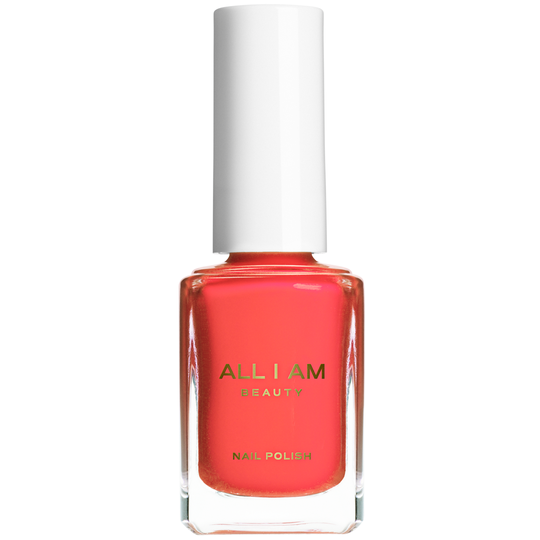 ALL I AM BEAUTY Nail Polish Coral Peach