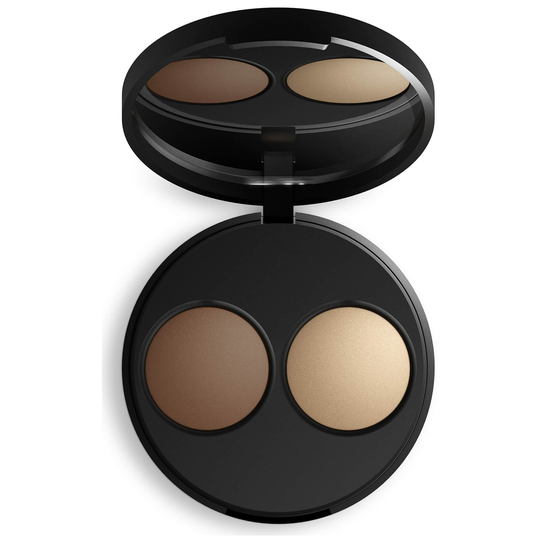 INIKA Baked Contour Duo - Almond