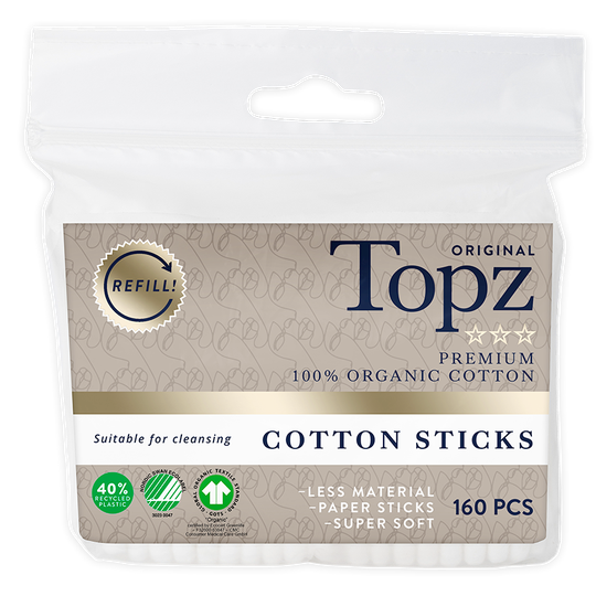 Topz Refill Cotton Sticks 160 st