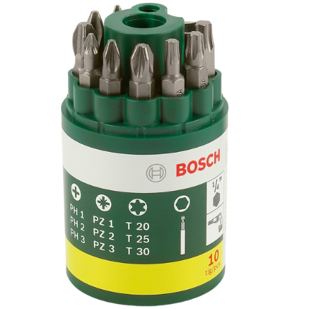 Bosch Bitset - 10 Delar