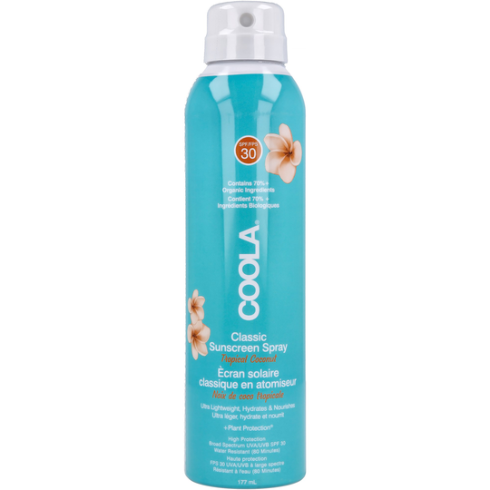 COOLA Classic Body Spray Tropical Coconut SPF30 177 ml