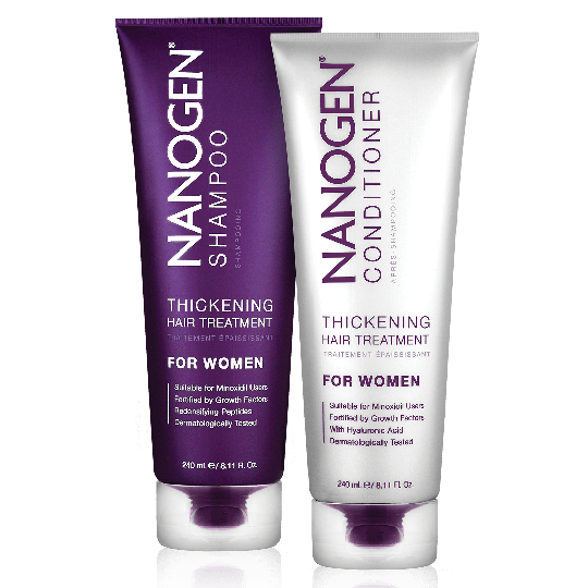 Nanogen Thickening Treatment Shampoo and Conditioner Bundle for Women