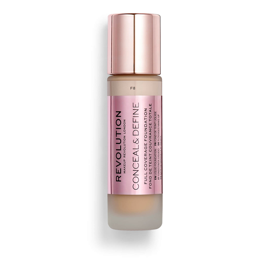 Revolution Conceal & Define Foundation (olika nyanser) - F8