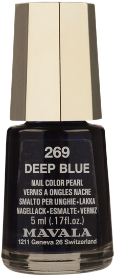 Mini Nail Polish 269 Deep Blue