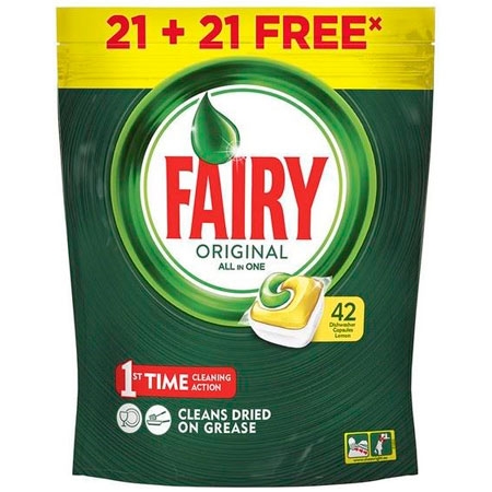 Fairy Original All in One Diskmedelstabletter - 42 st