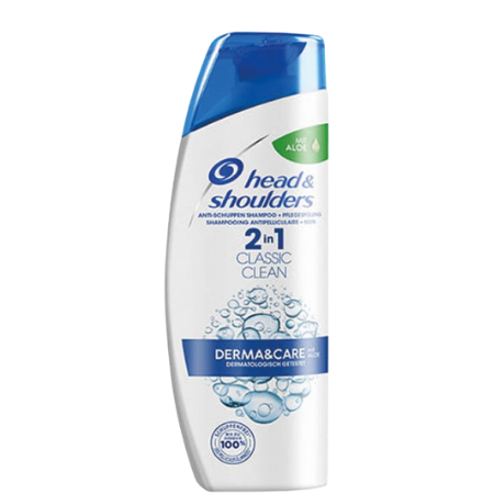 Head & Shoulders 2 I 1 Klassisk Rena Schampo - 250 Ml