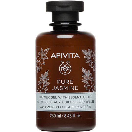 APIVITA Pure Jasmine Shower Gel with Essential Oils with Jasmine 250