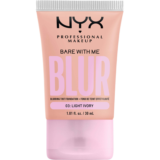 NYX PROFESSIONAL MAKEUP Bare With Me Blur Tint Foundation 03 Light Ivo