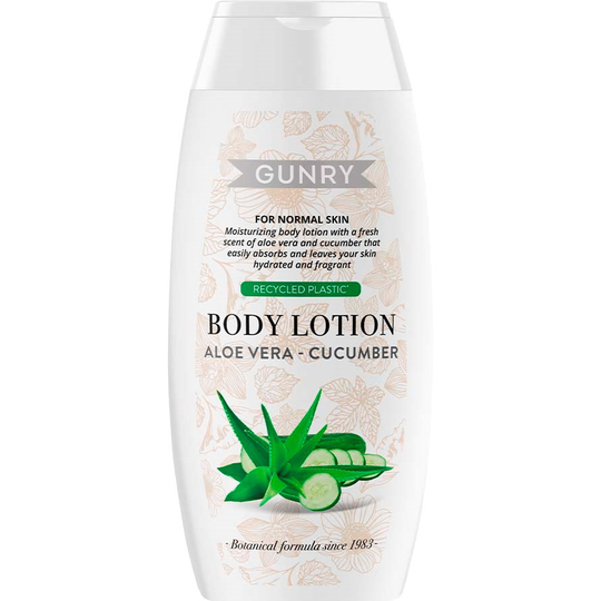 Gunry Fusion Body Lotion Aloe Vera Cucumber 300 ml