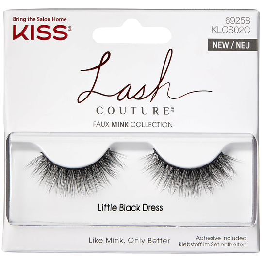 KISS Lash Couture Faux Mink (olika alternativ) - Option:Little Black Dress