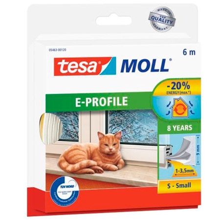Tesa E-profile Small Tätningslist - 6m