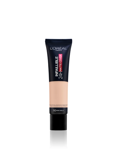 Infaillible 24H Matte Cover Foundation 110 Rose Vanilla