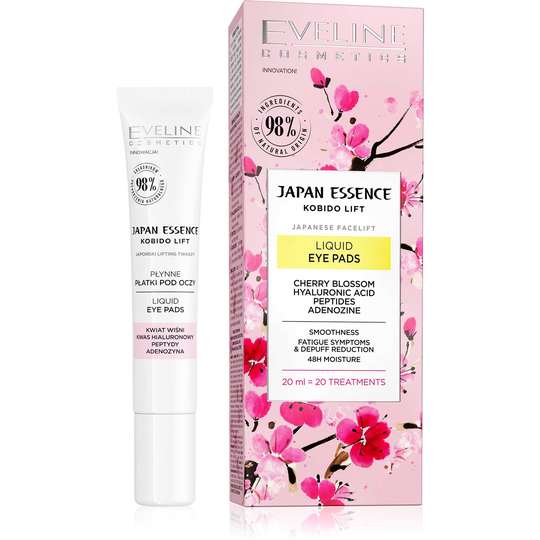 Eveline Cosmetics Japan Essence Liquid Eye Pads 20 ml