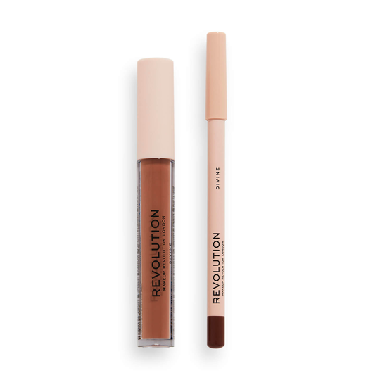 Makeup Revolution Lip Contour Kit (Various Shades) - Divine