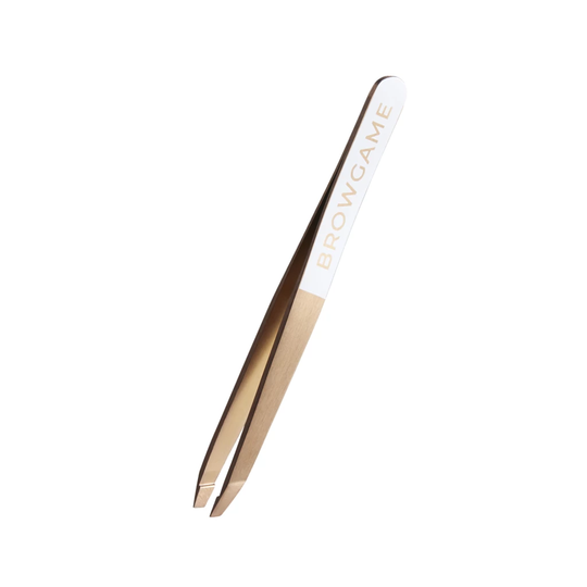 Prestige Tweezer Slanted Rosé Gold