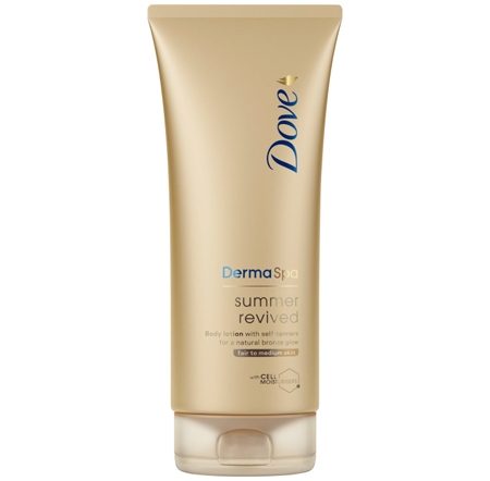 Dove DermaSpa Summer Brun utan Sol - Fair/Medium