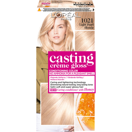 Loreal Paris Casting Crème Gloss 1021 Light Pearl Blonde