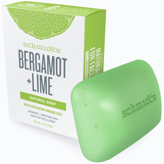 Schmidt's Soap Activ Bergamot & Lime 142 g