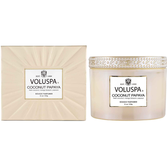 Voluspa Vermeil Boxed Corta Maison Coconut Papaya