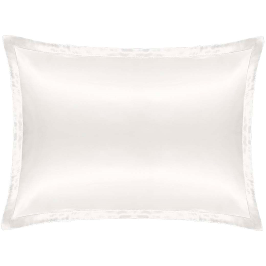 Cloud & Glow Spring Collection Silk Pillowcase White