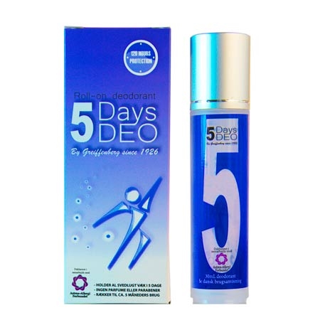 5 Days Deo Men 30ml Roll-on