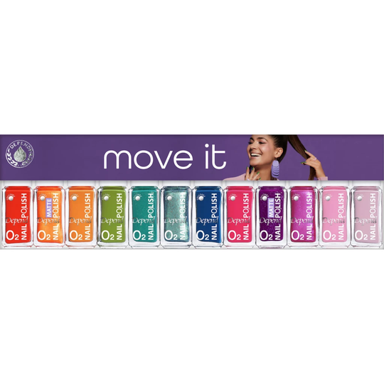 Over The Rainbow Summer 2021 O2 Nail Polish Box