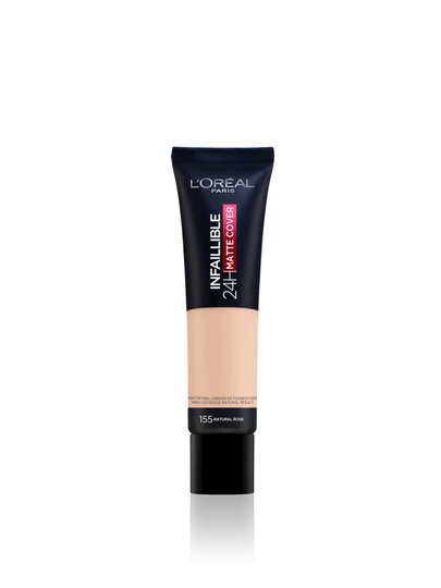 Infaillible 24H Matte Cover Foundation 155 Natural Rose