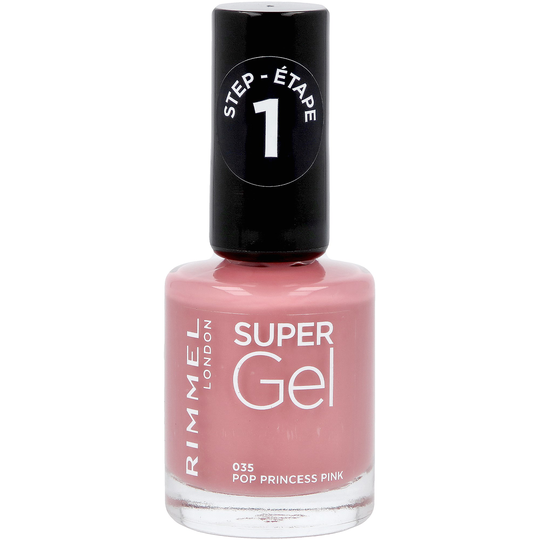 Rimmel Super Gel Nail Polish 035 Pop Princess Pink